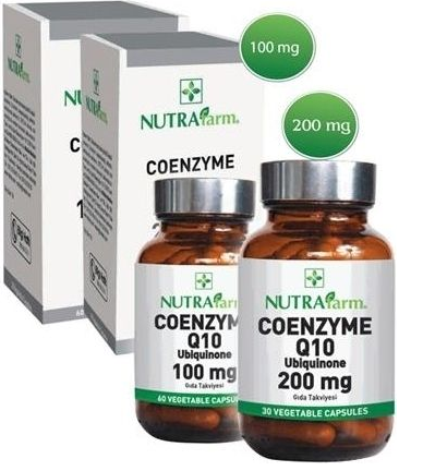 Nutrafarm Coenzyme Q Ubiquinone kapsül